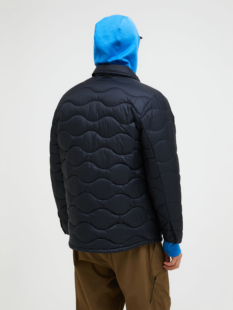 【FW25新着】ヘリウム シンセティック オーバーシャツ メンズ