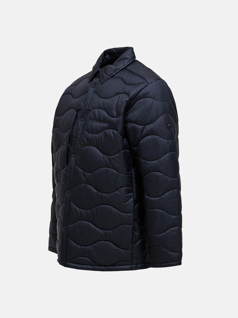 【FW25新着】ヘリウム シンセティック オーバーシャツ メンズ