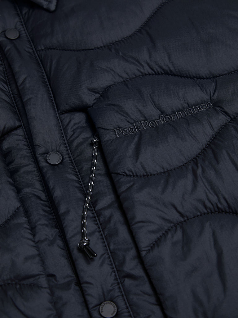 【FW25新着】ヘリウム シンセティック オーバーシャツ メンズ
