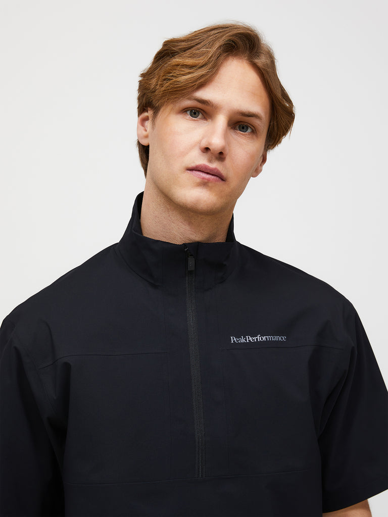 【SS26新着】3L シェル ショートスリーブ アノラック メンズ