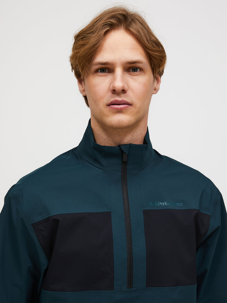 【SS26新着】3L シェル ショートスリーブ アノラック メンズ