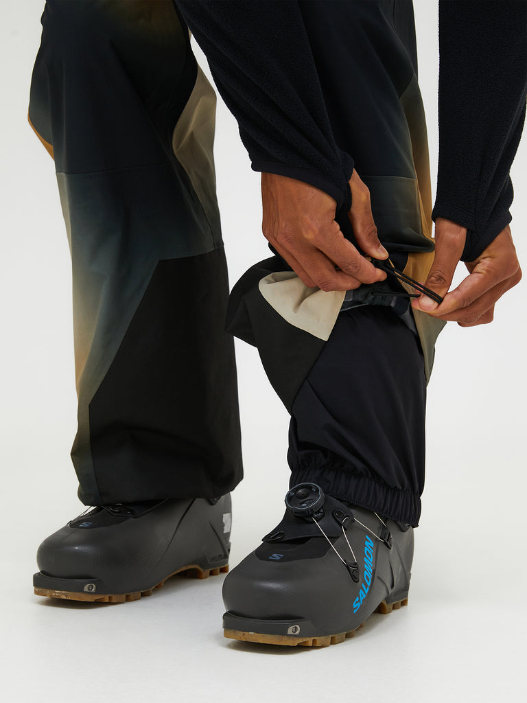 【FW25新着】エッジ HIPE® 3L AOP シェル ビブ パンツ メンズ