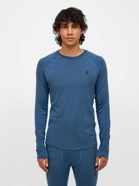 【FW25新着】マジック クルー ウールブレンド ベースレイヤー メンズ