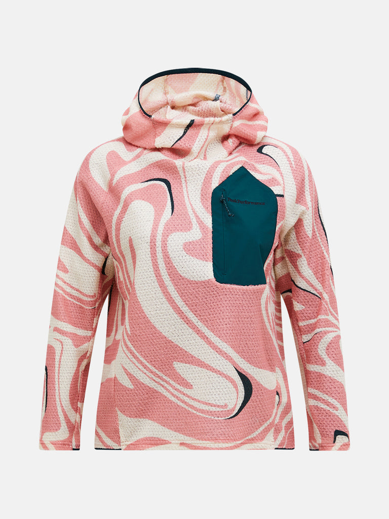 【SS26新着】フリーライト AOP Polartec® Alpha™ フード ウィメンズ