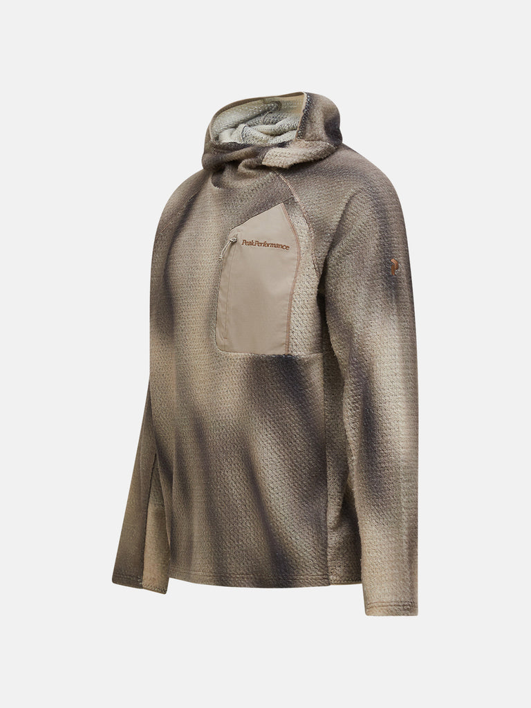 【FW26新着】フリーライト AOP Polartec® Alpha™ Direct フード メンズ