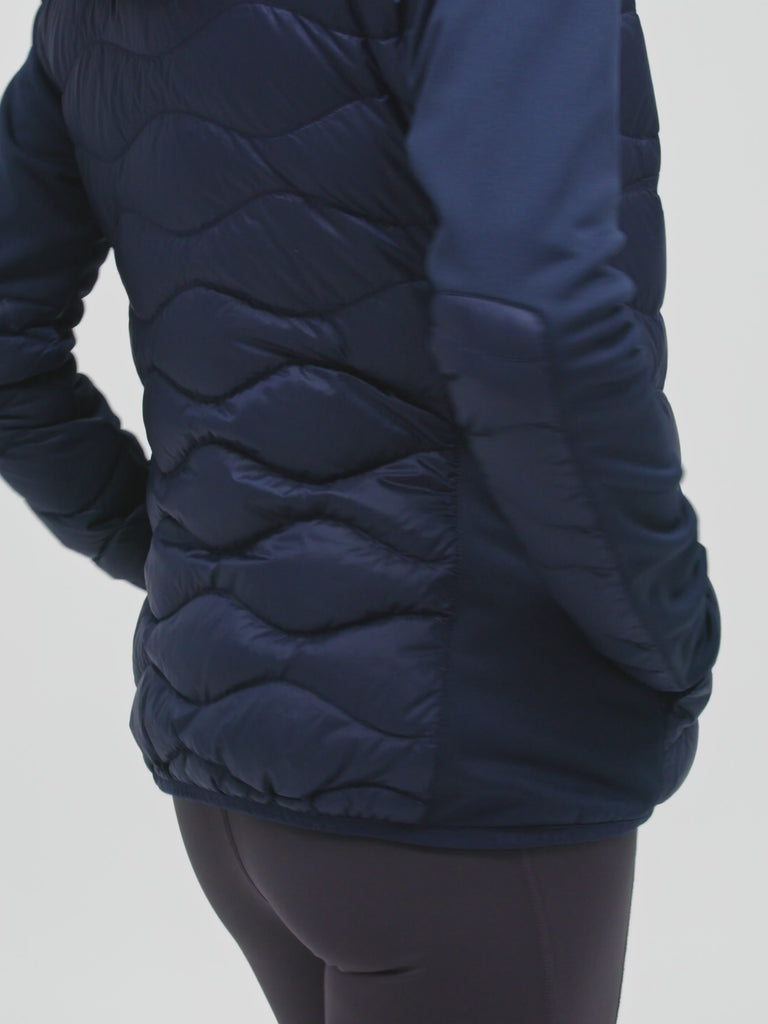 【FW25新着】ヘリウム ハイブリッド ダウン フード ウィメンズ